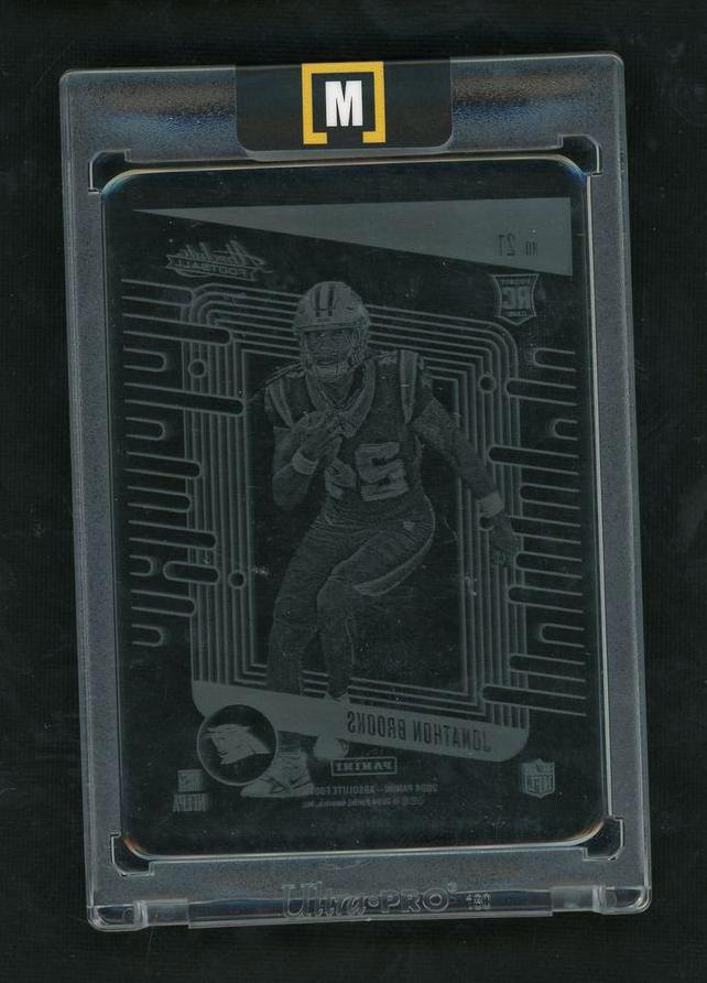 2023 Panini Absolute 21 Jonathon Brooks Printing Rookie
