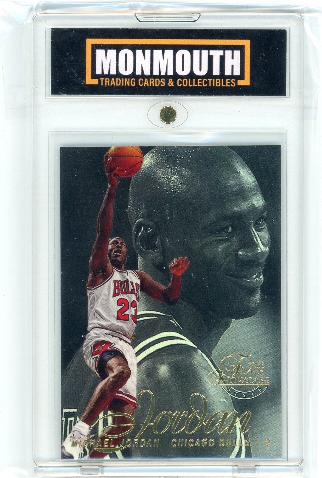 1996 Flair Showcase Row 2 Seat 23 Michael Jordan #23