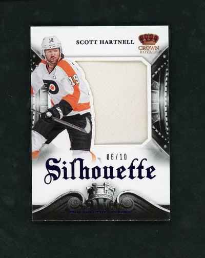 2013 Crown Royale Silhouette Scott Hartnell Patch #S-SH4 /10