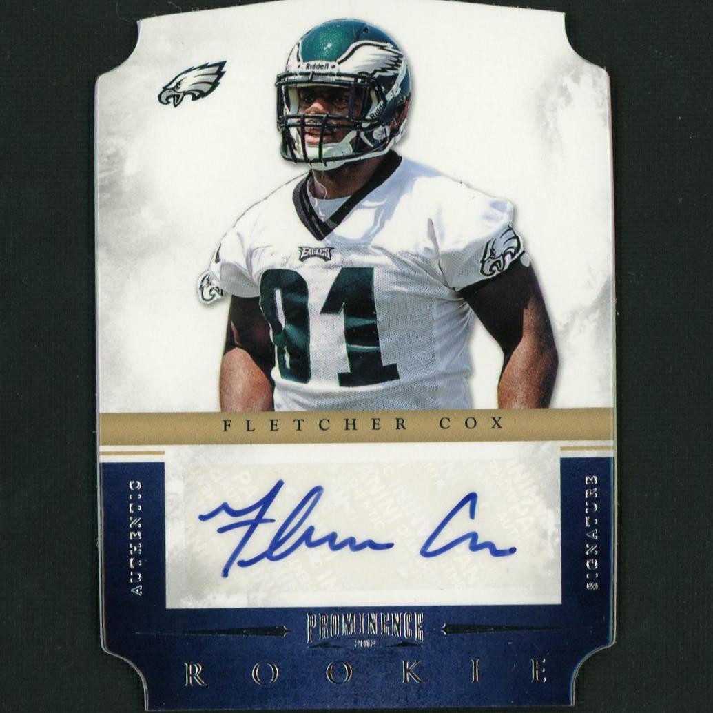 2012 Panini Prominence Fletcher Cox #157 RC Auto /499