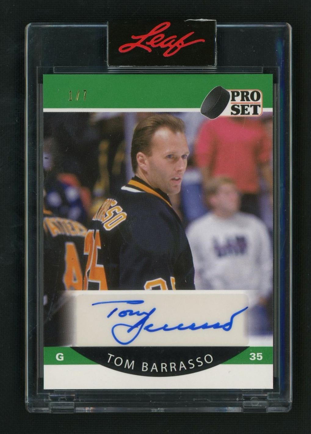 2021 Leaf Pro Set Tom Barrasso #35 Auto 1/1