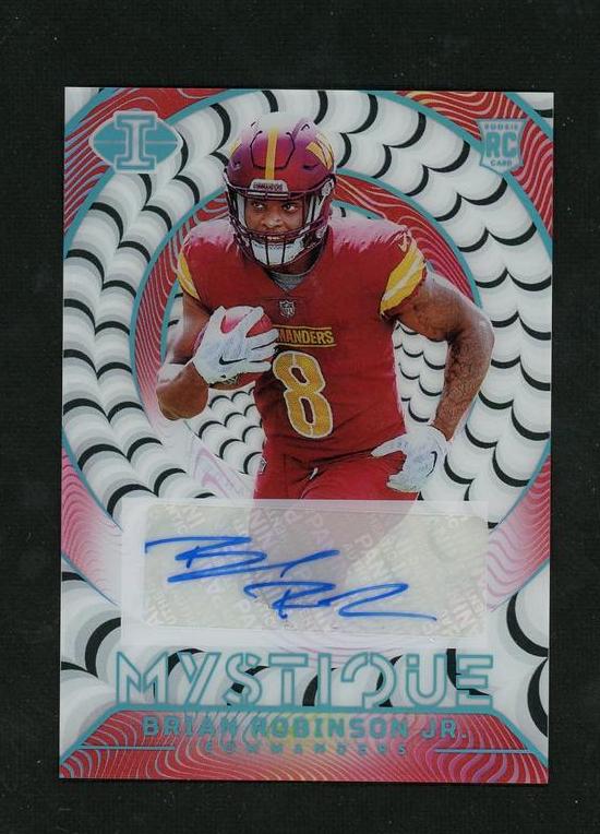 2022 Panini Illusions Mystique Brian Robinson Jr. #M-21 RC Auto /25