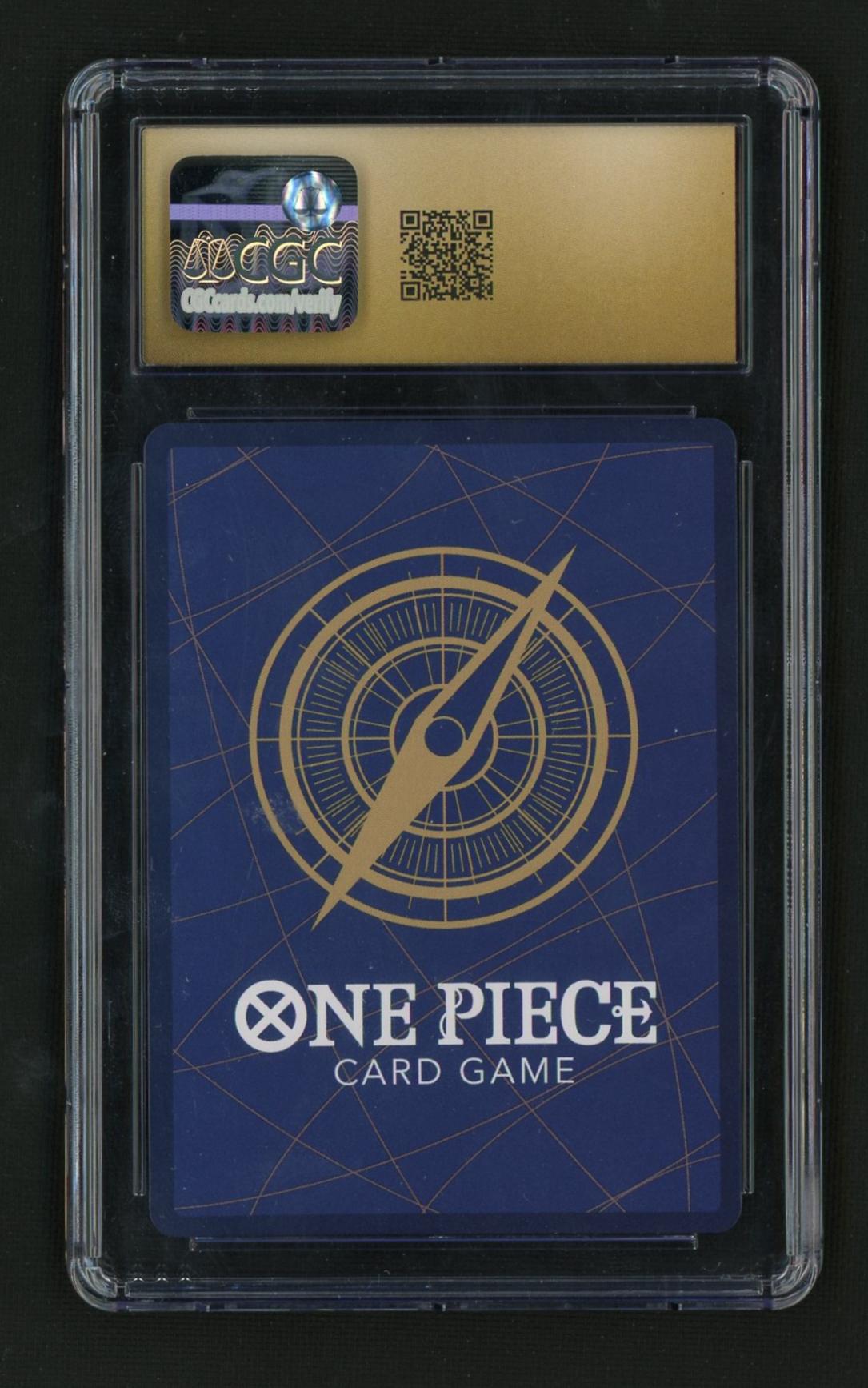 2023 Bandai One Piece Paramount War Secret Rare Kuzan #OP02-121 CGC Pristine 10