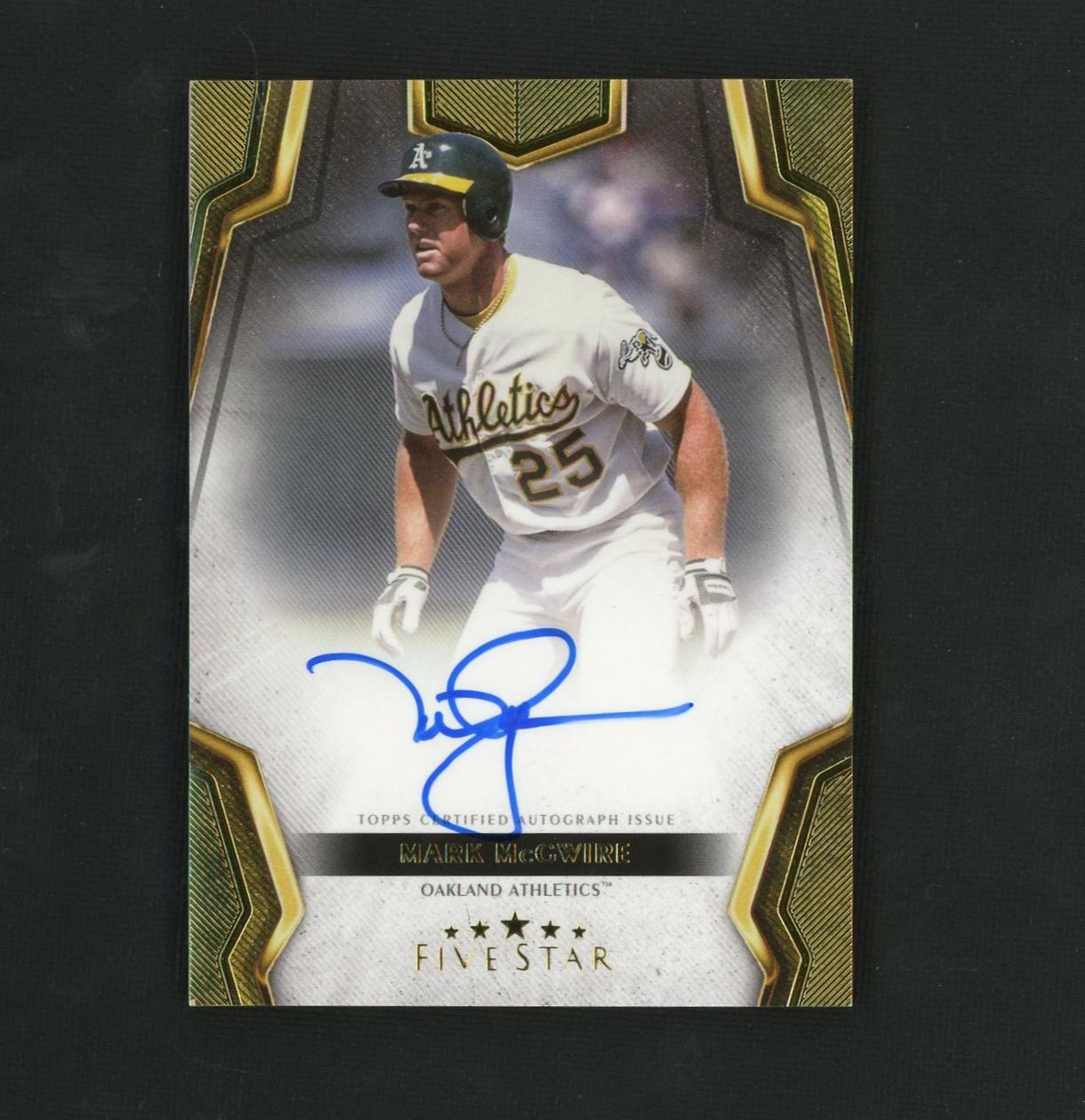 2024 Topps Five Star Mark McGwire #FSA-MMC Auto