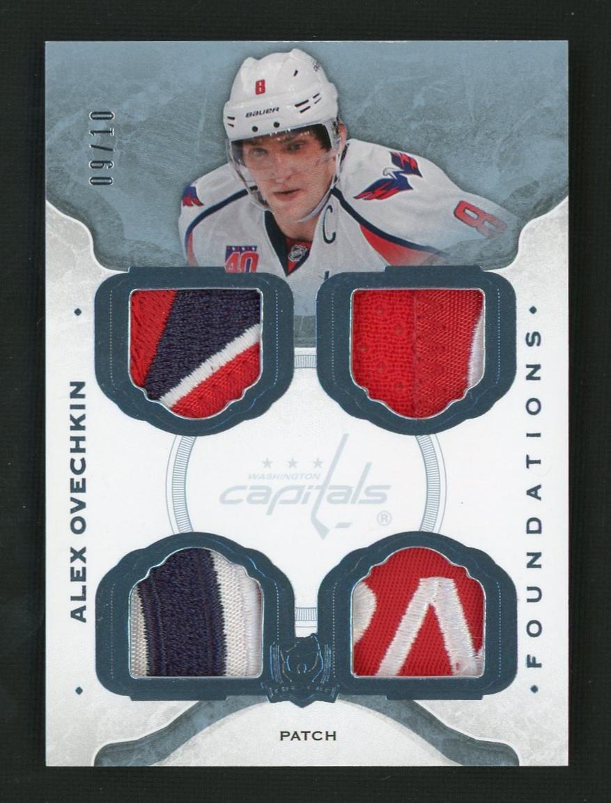 2014-15 Upper Deck The Cup Foundations Alex Ovechkin #CF-AL Patch /10