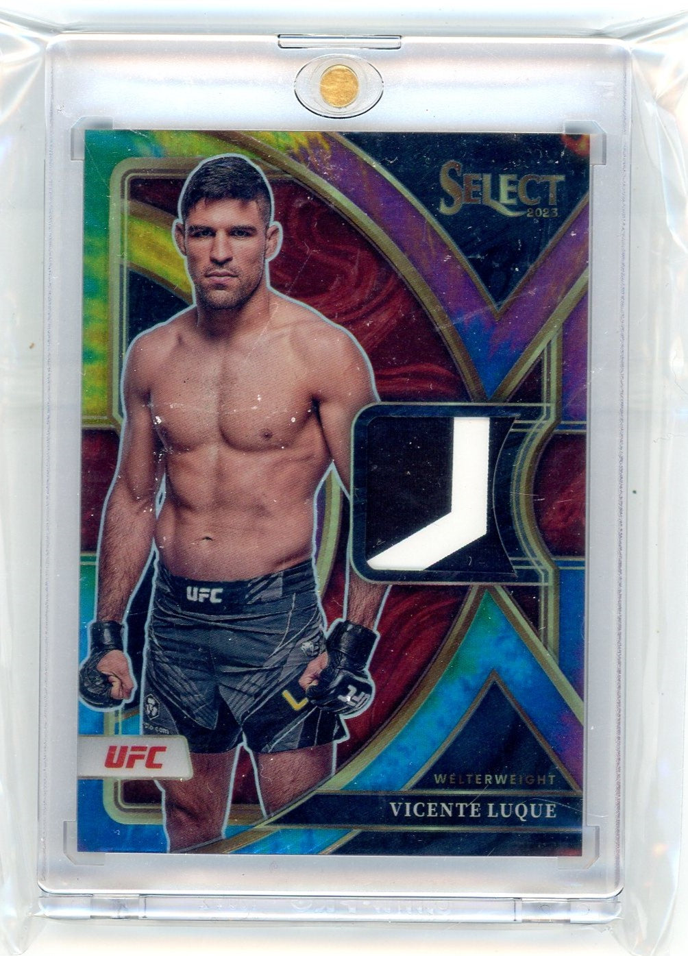 2023 Select UFC Selective Swatches Prizms Tie-Dye Vicente Luque #12 /25