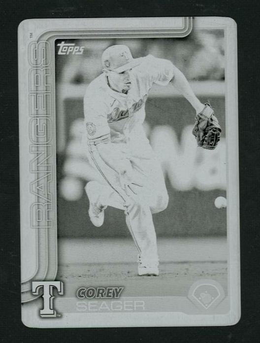 2023 Topps 281 Corey Seager Topps Baseball Series 1 Black 1 Texas Rangers