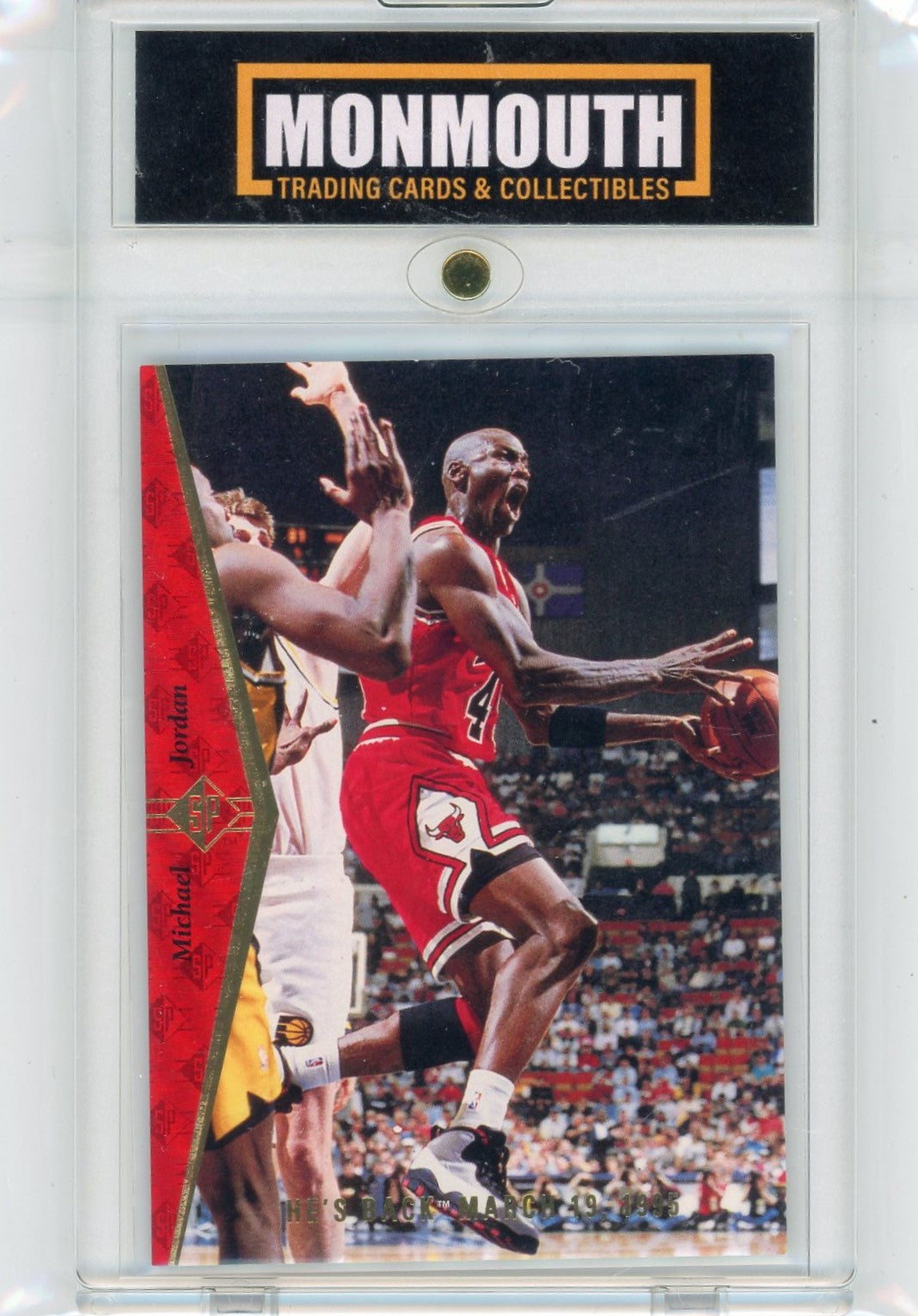 1995 Upper Deck Jordan Collection Michael Jordan He's Back #JC15