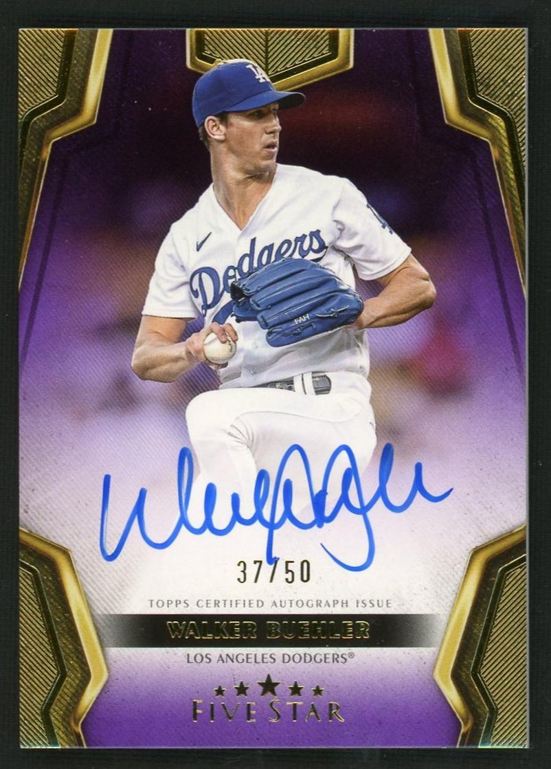 2024 Topps Five Star Walker Buehler #FSA-WBU Auto /50
