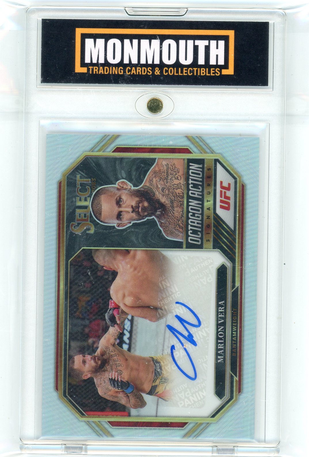 2023 Select UFC Octagon Action Signatures Marlon Vera Auto #17