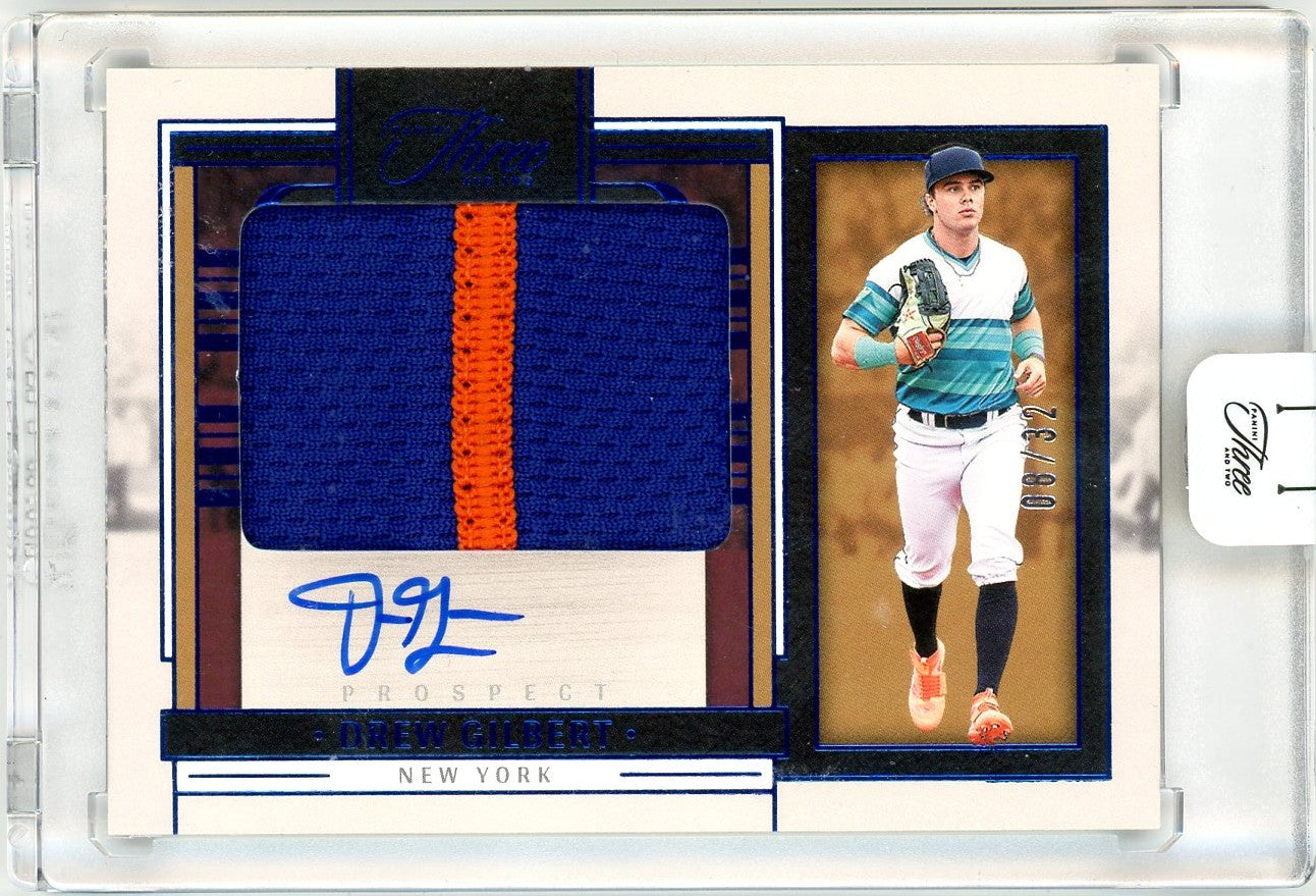 2024 Panini Three and Two Drew Gilbert #PJA-DG Auto /32