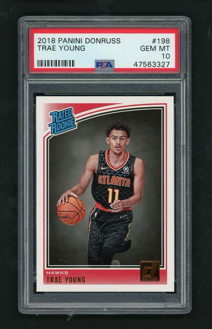 2018 Donruss #198 Trae Young PSA 10
