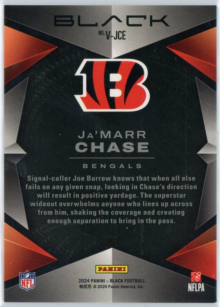 2024 Panini Black Ja'Marr Chase Vanta 