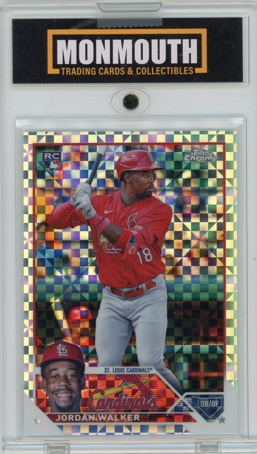 2023 Topps Chrome Xfractor Rookie Jordan Walker #209