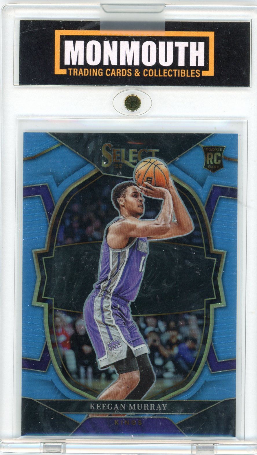2022 Panini Select Blue Keegan Murray #81 RC Prizm /299