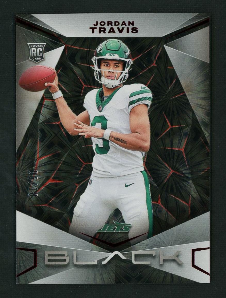 2024 Panini Black Jordan Travis #159 RC /199