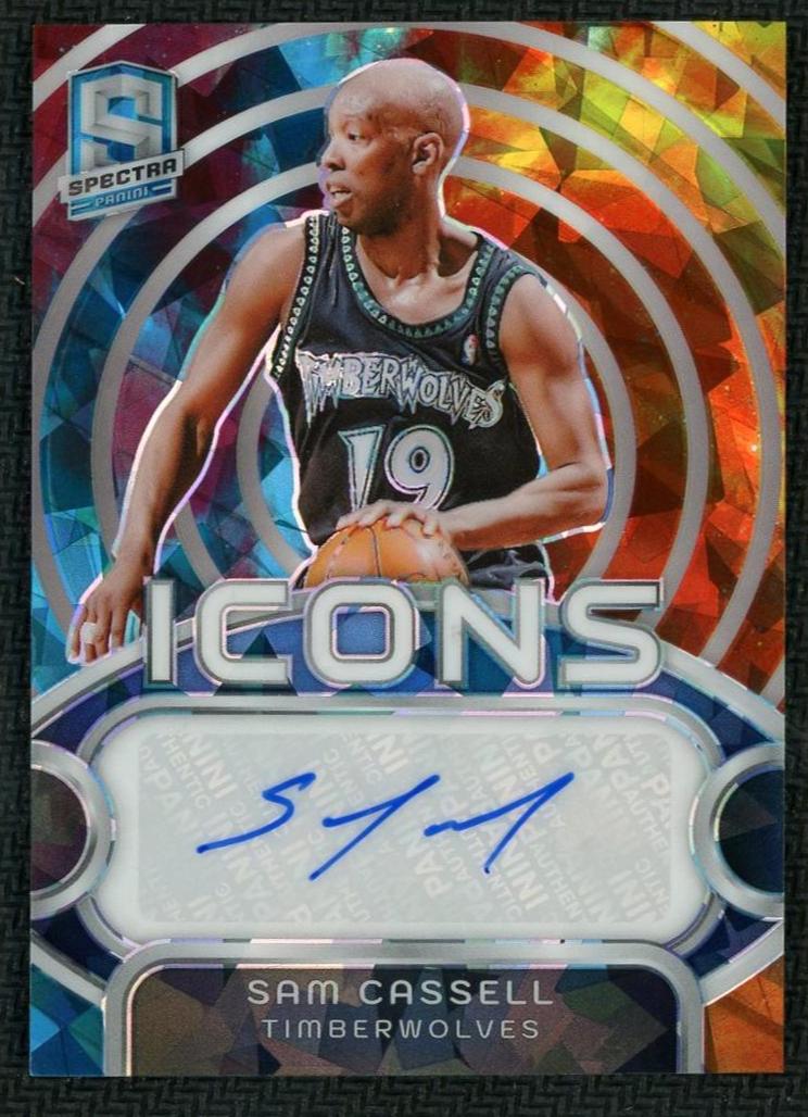 2023 Panini Spectra Sam Cassell Icons /49 Auto