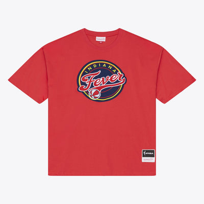 Mitchell & Ness Indiana Fever Red Logo Boxy T-Shirt