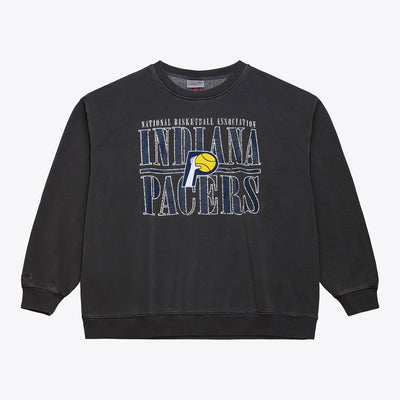 Mitchell & Ness Indiana Pacers Charcoal Downtown Fleece Sweatshirt