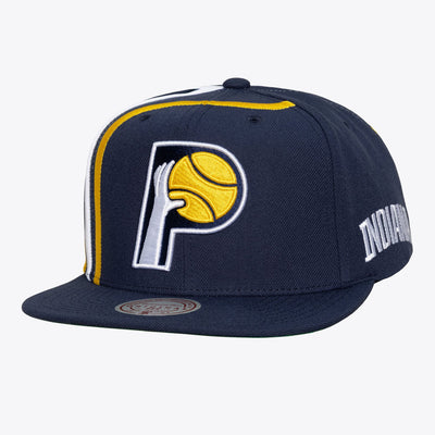 Mitchell & Ness Indiana Pacers Navy ABA Suit Up Snapback Hat