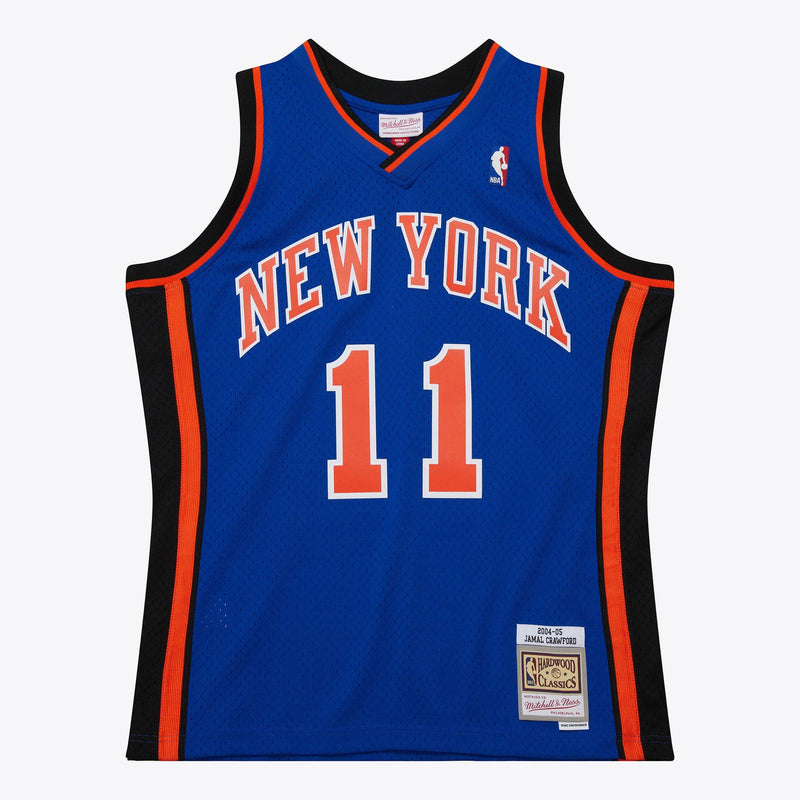 Mitchell & Ness Jamal Crawford New York Knicks 2004-05 Blue Swingman Jersey