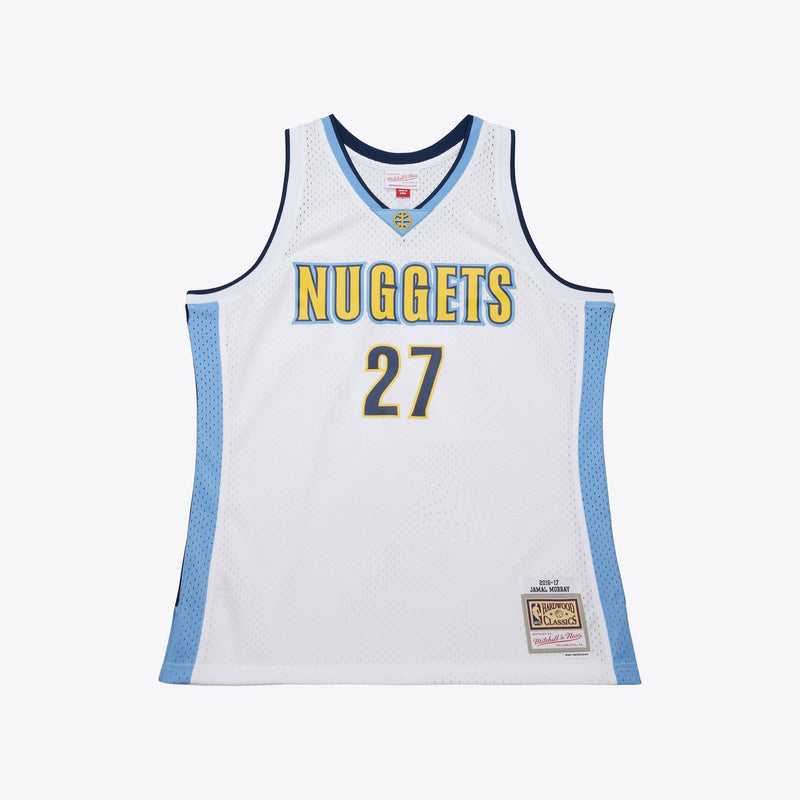 Mitchell & Ness Jamal Murray Denver Nuggets 2016-17 White Swingman Jersey