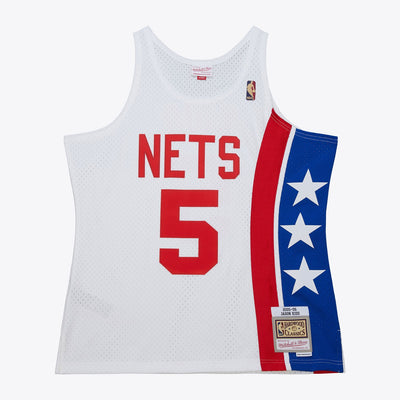 Mitchell & Ness Jason Kidd New Jersey Nets 2005-06 White Swingman Jersey