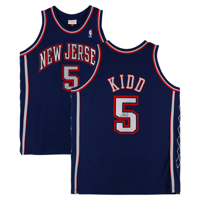 Jason Kidd New Jersey Nets Autographed Fanatics Authentic Navy Mitchell & Ness 2006-07 Authentic Jersey