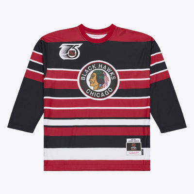 Mitchell & Ness Jeremy Roenick Chicago Blackhawks 1991-92 Black Alternate Power Play Jersey
