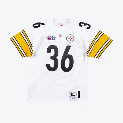 Mitchell & Ness Jerome Bettis Pittsburgh Steelers 2005 White Authentic Jersey