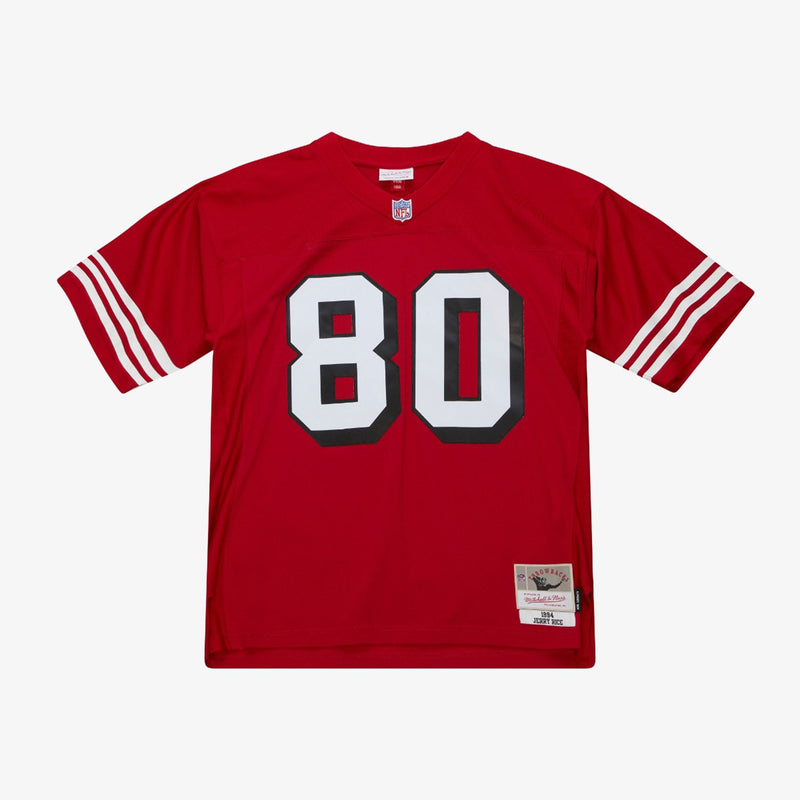 Mitchell & Ness Jerry Rice San Francisco 49ers 1994 Scarlet Legacy Player Jersey