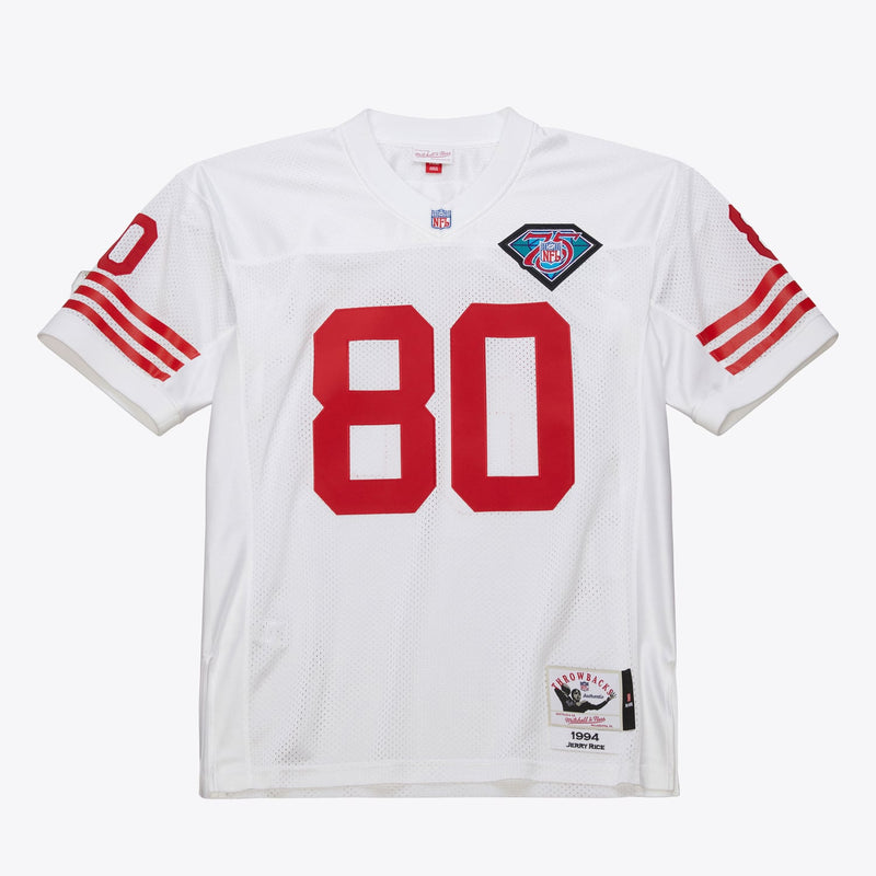 Mitchell & Ness Jerry Rice San Francisco 49ers 1994 White Authentic Jersey