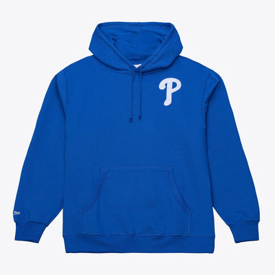 Mitchell & Ness Jimmy Rollins Philadelphia Phillies Royal Player Fleece Hoodie