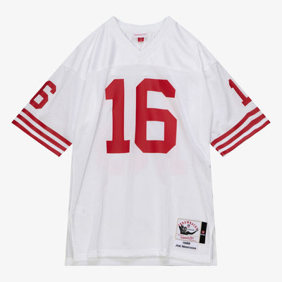 Mitchell & Ness Joe Montana San Francisco 49ers 1989 White Authentic Jersey