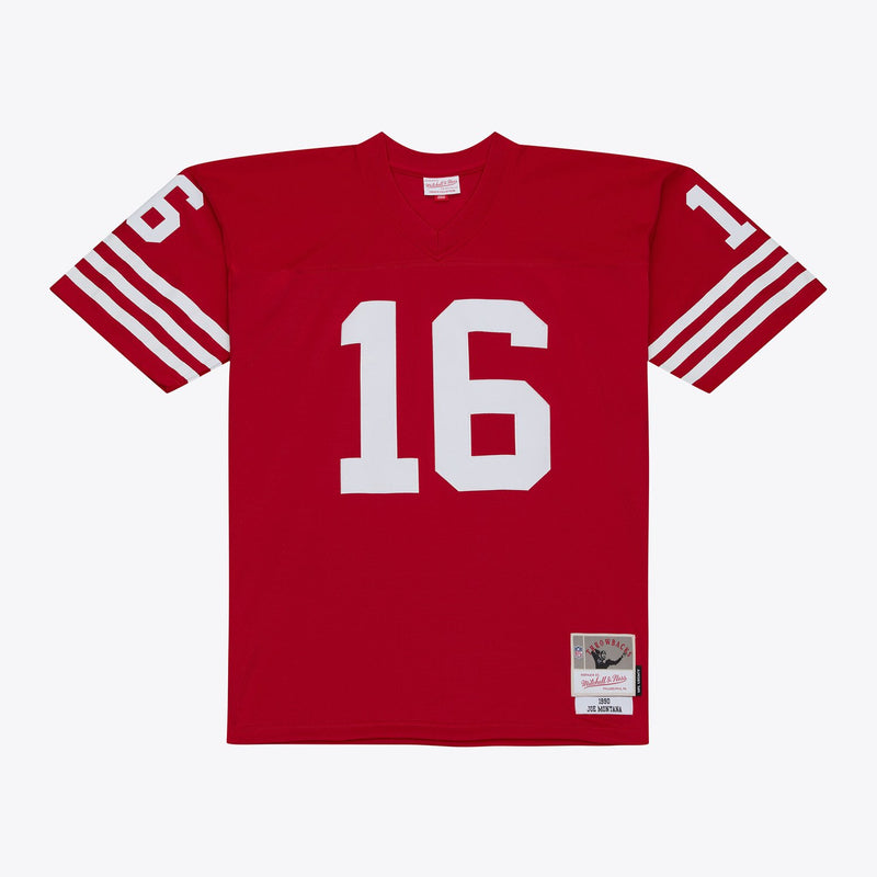 Mitchell & Ness Joe Montana San Francisco 49ers 1990 Scarlet Legacy Player Jersey