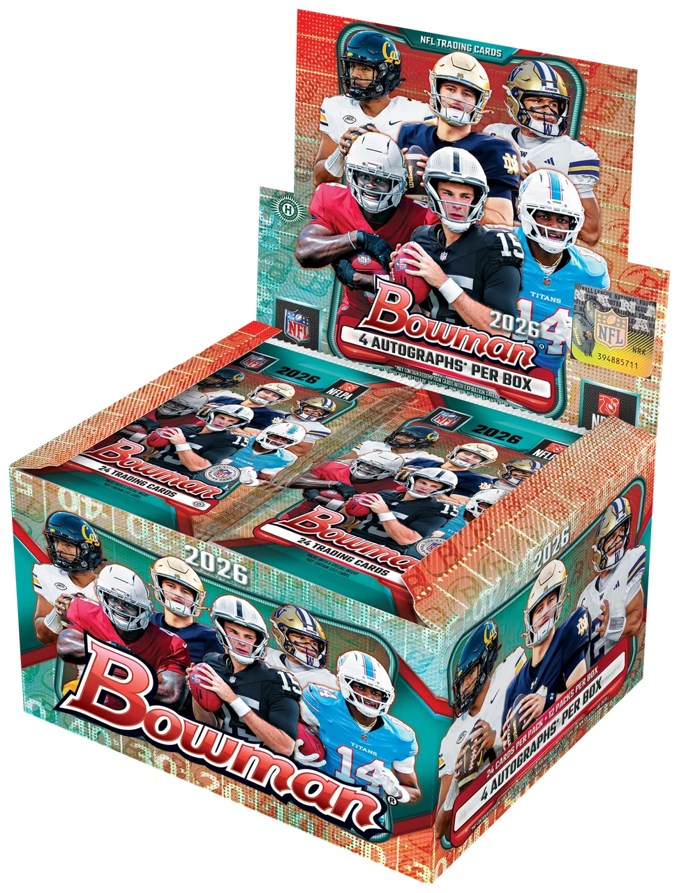 2026 Bowman Football Jumbo Box