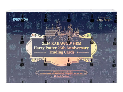 2026 Kakawow Gem Harry Potter 25th Anniversary Hobby Box