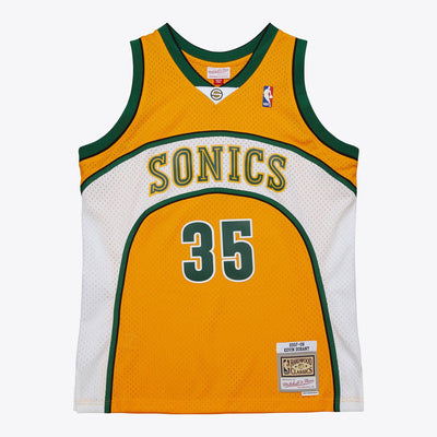 Mitchell & Ness Kevin Durant Seattle SuperSonics 2007-08 Gold Alternate Swingman Jersey