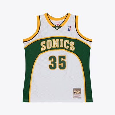 Mitchell & Ness Kevin Durant Seattle SuperSonics 2007-08 White Swingman Player Jersey