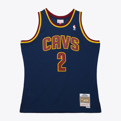 Mitchell & Ness Kyrie Irving Cleveland Cavaliers 2011-12 Navy Swingman Jersey