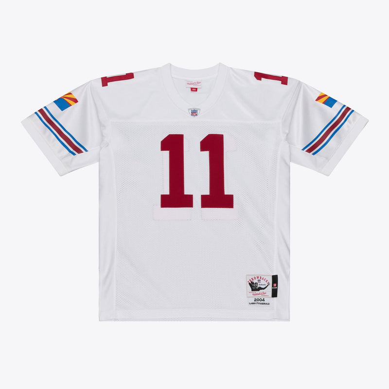 Mitchell & Ness Larry Fitzgerald Arizona Cardinals 2004 White Authentic Jersey
