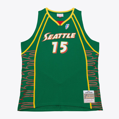 Mitchell & Ness Lauren Jackson Seattle Storm 2007 Green Swingman Jersey
