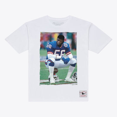Mitchell & Ness Lawrence Taylor New York Giants White Photo Reel T-Shirt