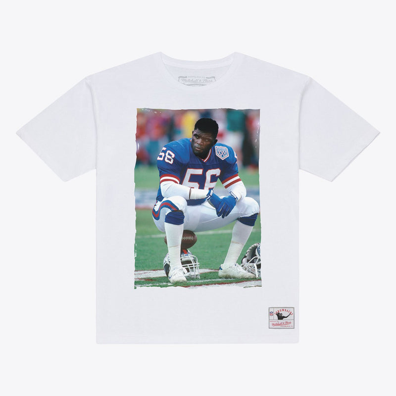 Mitchell & Ness Lawrence Taylor New York Giants White Photo Reel T-Shirt