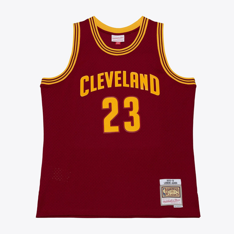 Mitchell & Ness LeBron James Cleveland Cavaliers 2015-16 Wine Swingman Jersey