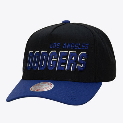 Mitchell & Ness Los Angeles Dodgers Black Best In Class Pro Pinch Snapback Hat