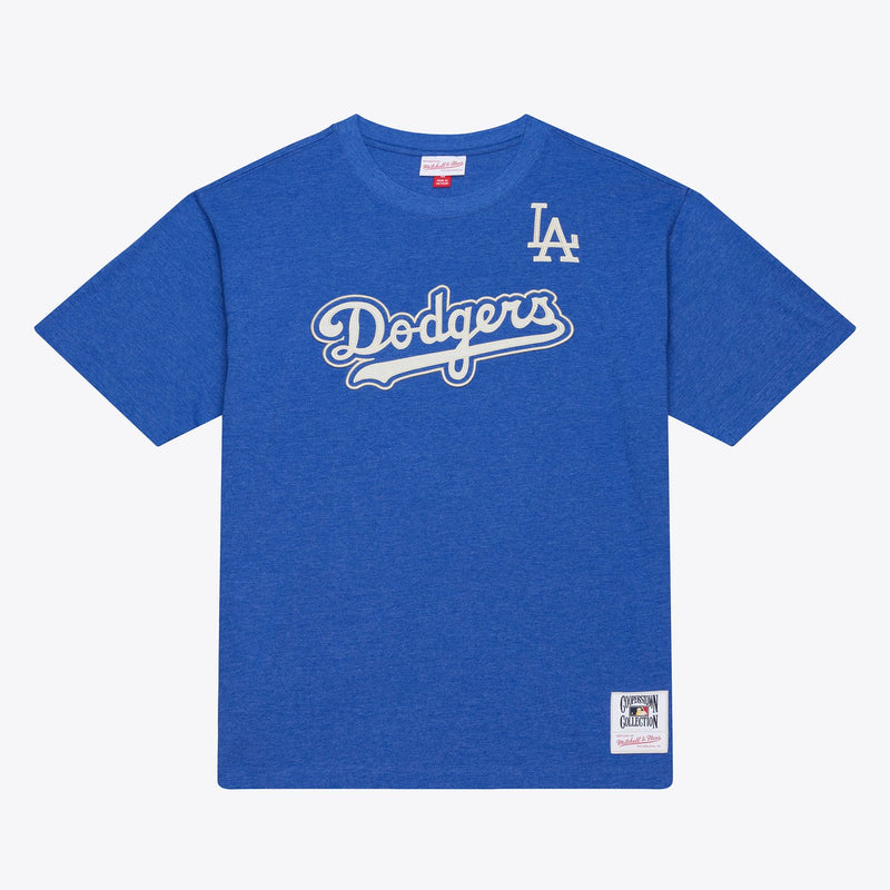 Mitchell & Ness Los Angeles Dodgers Royal Cooperstown Gameday Classics T-Shirt