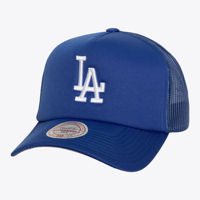 Mitchell & Ness Los Angeles Dodgers Royal Evergreen Trucker Snapback Hat