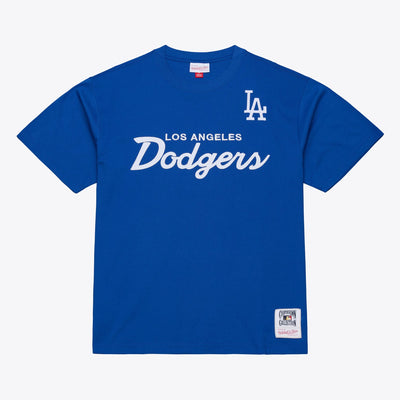 Mitchell & Ness Los Angeles Dodgers Royal Head Coach T-Shirt