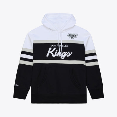Mitchell & Ness Los Angeles Kings Black Head Coach Hoodie